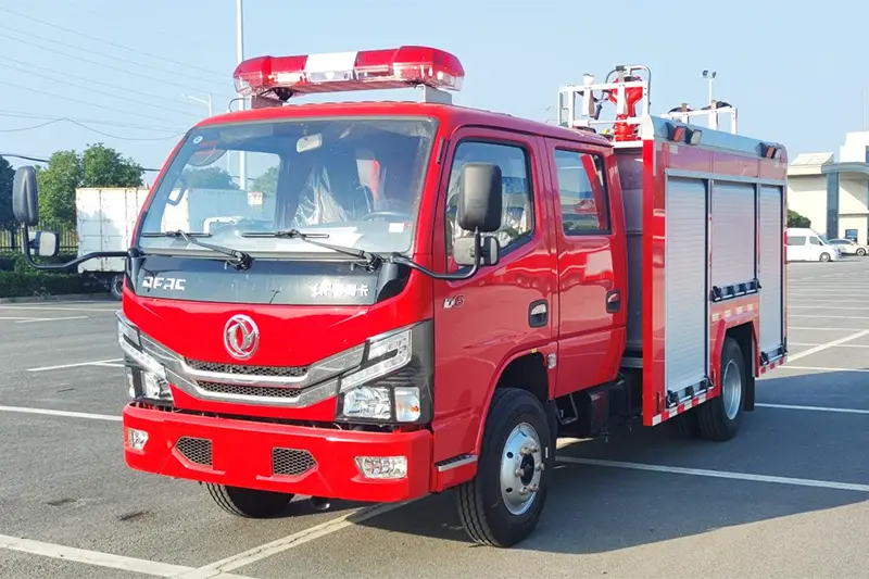 Trak Bomba Gabungan Serbuk Kering Dan Buih