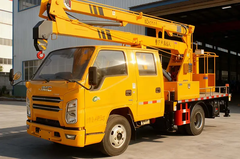 Trak Kerja Boom Artikulasi Sederhana